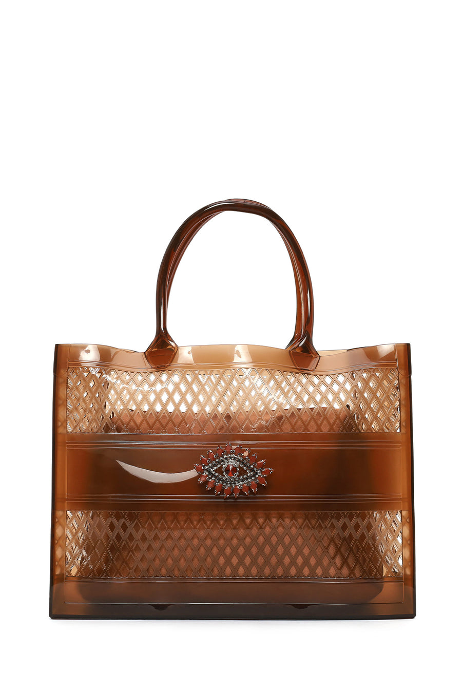 Women's Beige Jelly Handbag