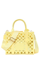 Women's Yellow Long Strap Jelly Handbag | Derimod