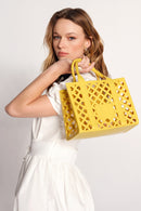 Women's Yellow Long Strap Jelly Handbag | Derimod