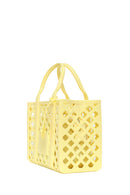Women's Yellow Long Strap Jelly Handbag | Derimod