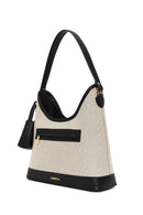 Woman Cream Charmed Shoulder Bag | Derimod
