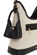 Woman Cream Charmed Shoulder Bag | Derimod
