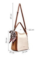 Woman Beige Long Strap Shoulder Bag | Derimod