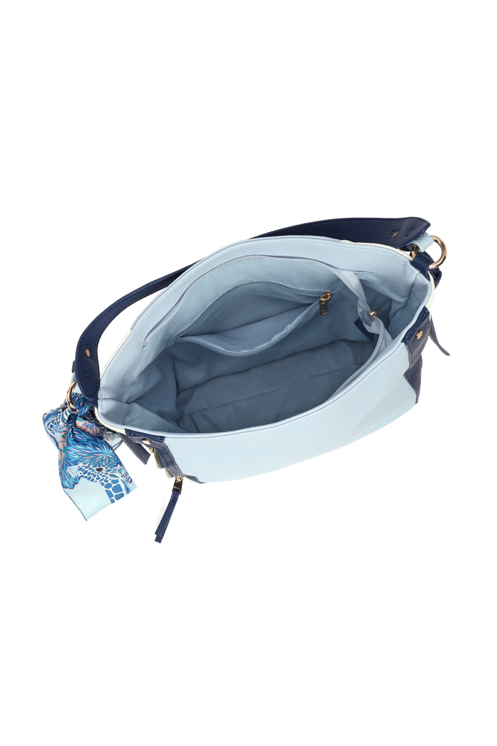 Kadın Mavi Uzun Askılı Kol Çantası