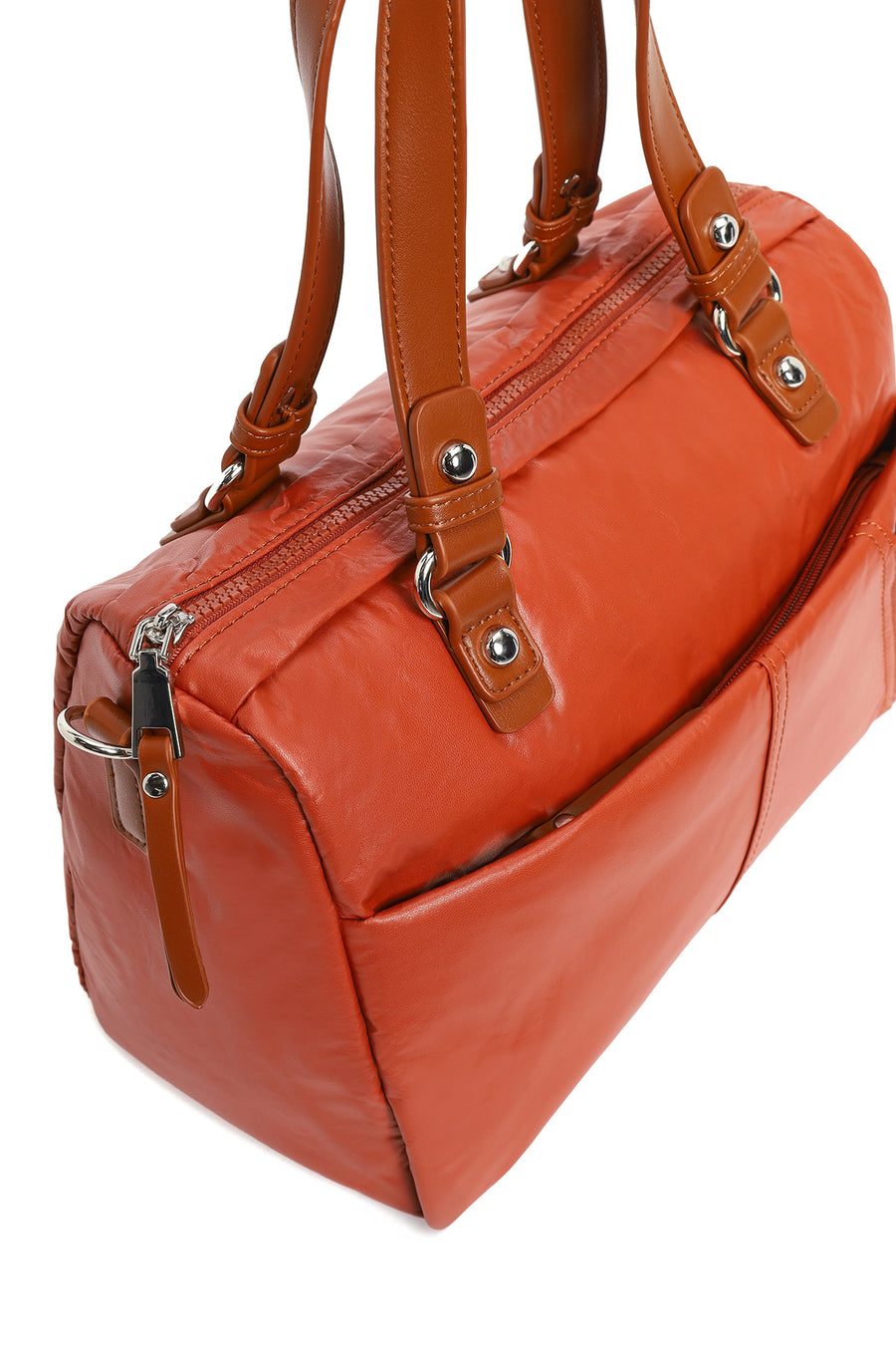 Women's Orange Long Strap Shoulder Bag