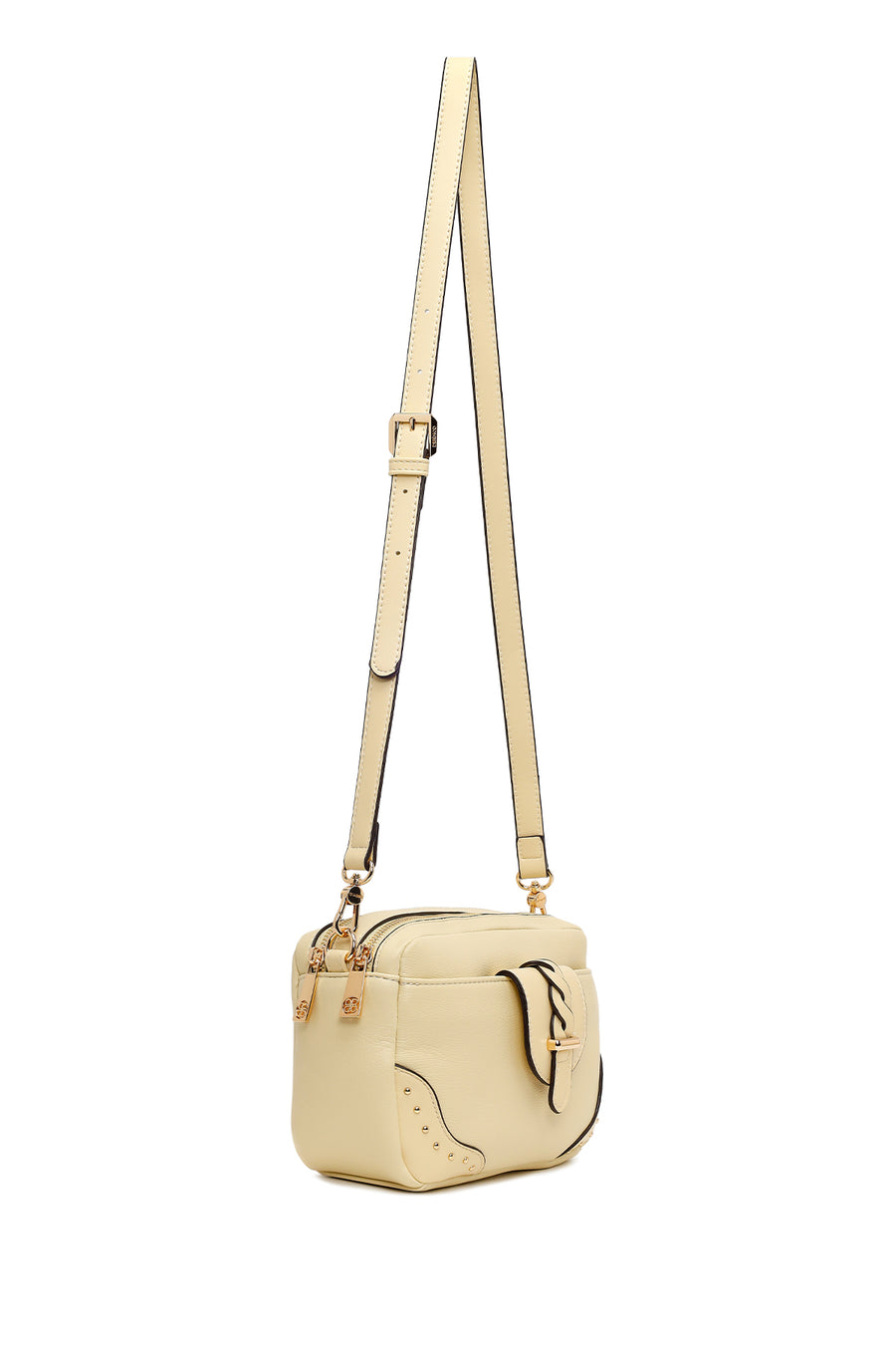 Kadın Sarı Uzun Askılı Çapraz Çanta