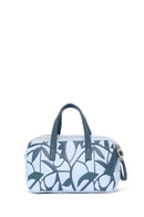 Woman Blue Long Strap Printed Shoulder Bag | Derimod