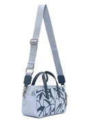 Woman Blue Long Strap Printed Shoulder Bag | Derimod