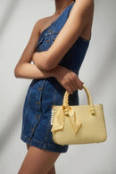 Women's Yellow Long Strap Accessory Handbag | Derimod
