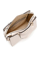 Women's Beige Long Strap Crocodile Pattern Handbag | Derimod