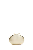 Women's Gold Chain Strap Mini Metallic Box Dress Bag | Derimod