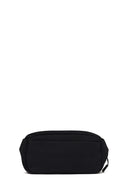 D-Pack Male Black Long-Strap Mini Fabric Handbag | Derimod