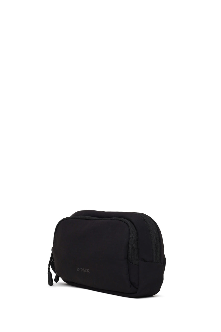 D-Pack Male Black Long-Strap Mini Fabric Handbag