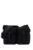 Male Black Fabric Messenger Bag | Derimod