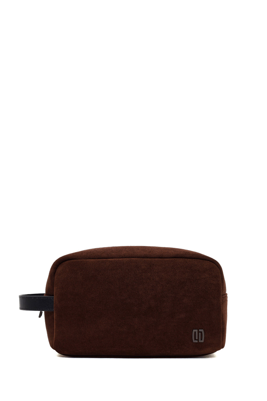 Male Brown Suede Mini Handbag 26SBD30216F | Derimod
