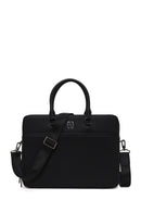 Male Black Long-Strap Briefcase | Derimod