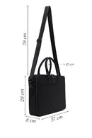 Male Black Long-Strap Briefcase | Derimod