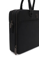 Male Black Long-Strap Briefcase | Derimod