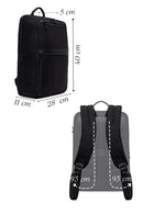 D-Pack Unisex Black Backpack | Derimod