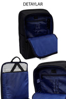 D-Pack Unisex Black Backpack | Derimod