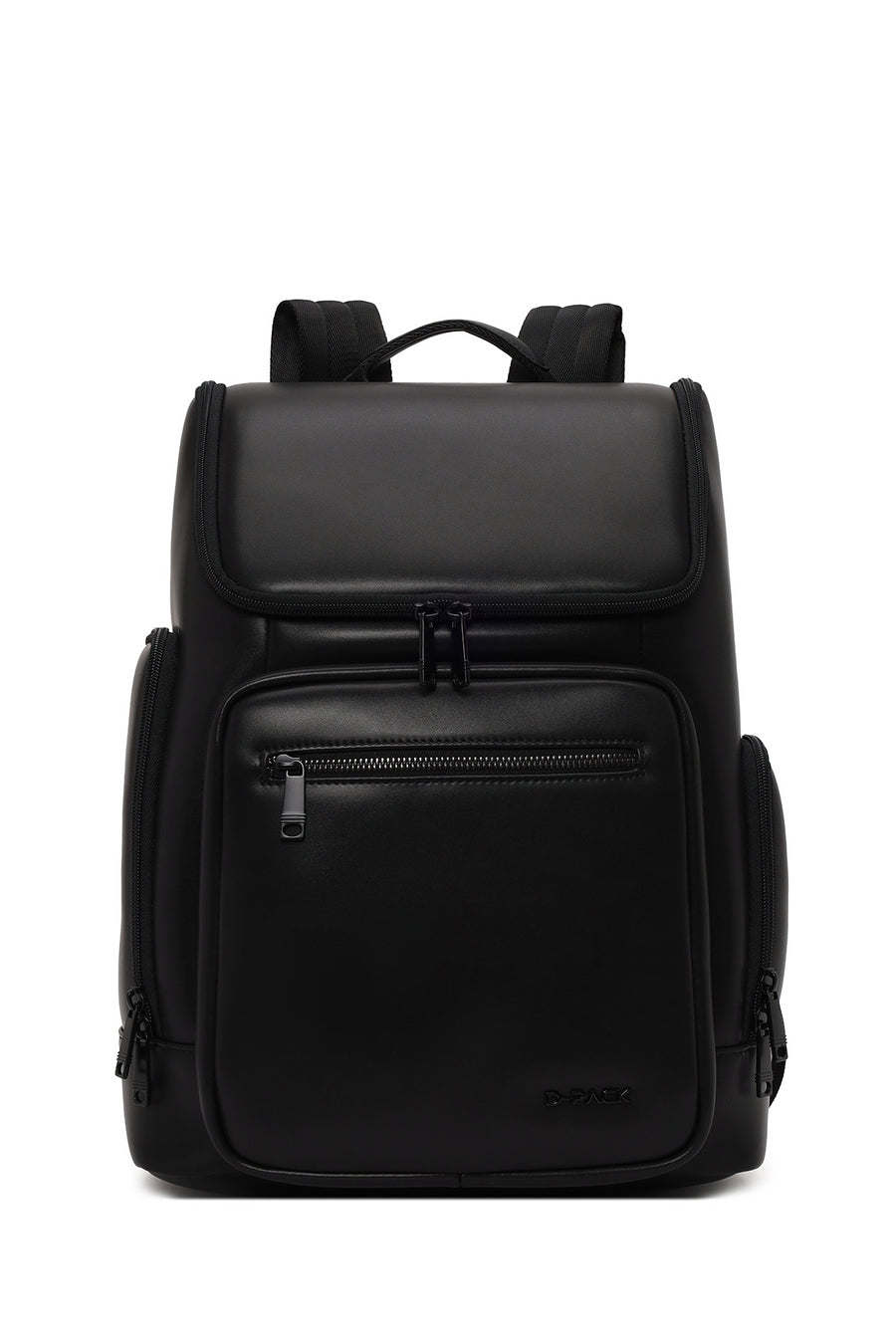 D-Pack Unisex Black Leather Backpack 26SBD302718 | Derimod