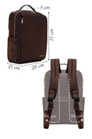 D-Pack Unisex Kahverengi Sırt Çantası | Derimod