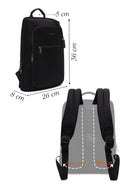 D-Pack Unisex Siyah Sırt Çantası | Derimod