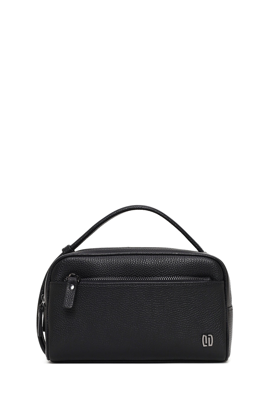 Male Black Leather Handbag 26SBD3564FT | Derimod