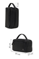 Male Black Leather Handbag | Derimod