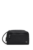 Male Black Leather Handbag | Derimod