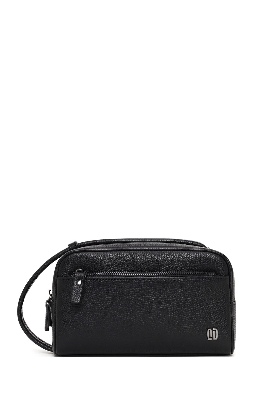 Male Black Leather Handbag