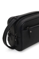 Male Black Leather Handbag | Derimod