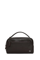 Male Brown Leather Handbag | Derimod