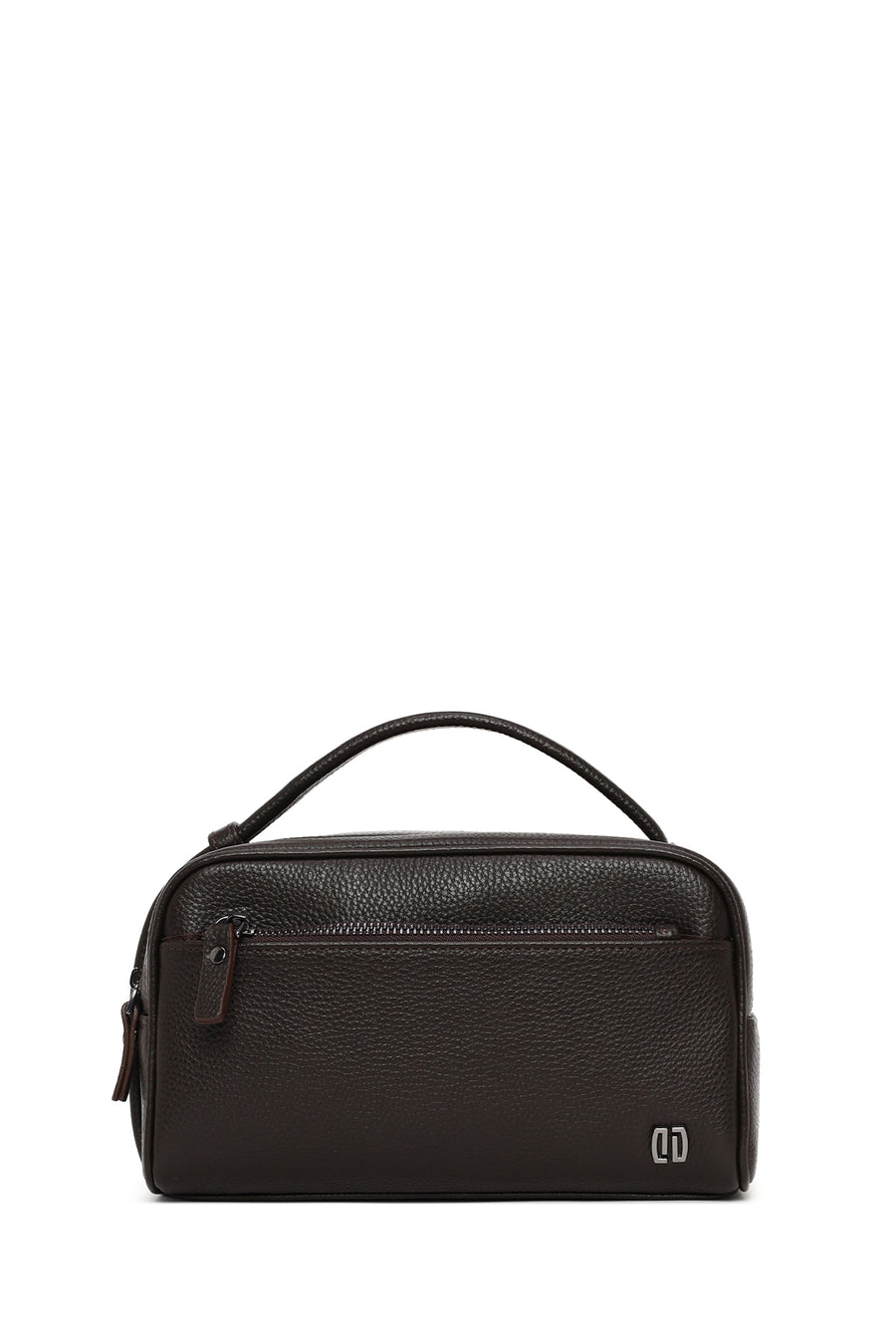 Male Brown Leather Handbag 26SBD3564FT | Derimod