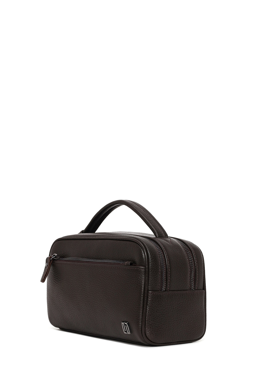 Male Brown Leather Handbag