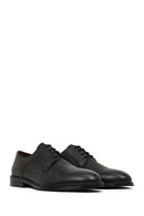 Derimod Black Male Black Lace-Up Leather Classic Shoes | Derimod