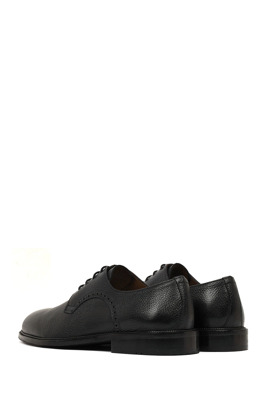 Derimod Black Male Black Lace-Up Leather Classic Shoes