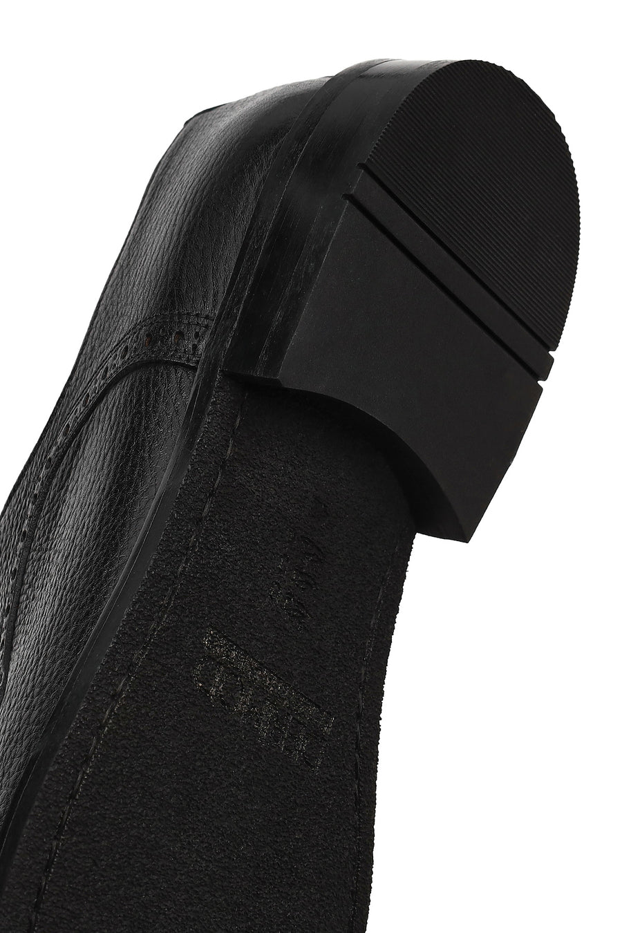 Derimod Black Male Black Lace-Up Leather Classic Shoes