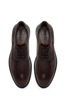 Male Brown Lace-up Leather Classic Shoes | Derimod