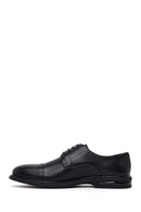 Male Black Lace-Up Leather Casual Shoes | Derimod
