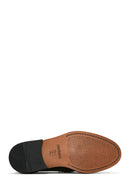 Erkek Kahverengi Tokalı Deri Klasik Loafer | Derimod