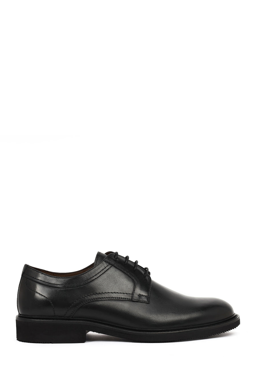 Men's Black Laced Leather Classic Shoes 26SFD601218 | Derimod