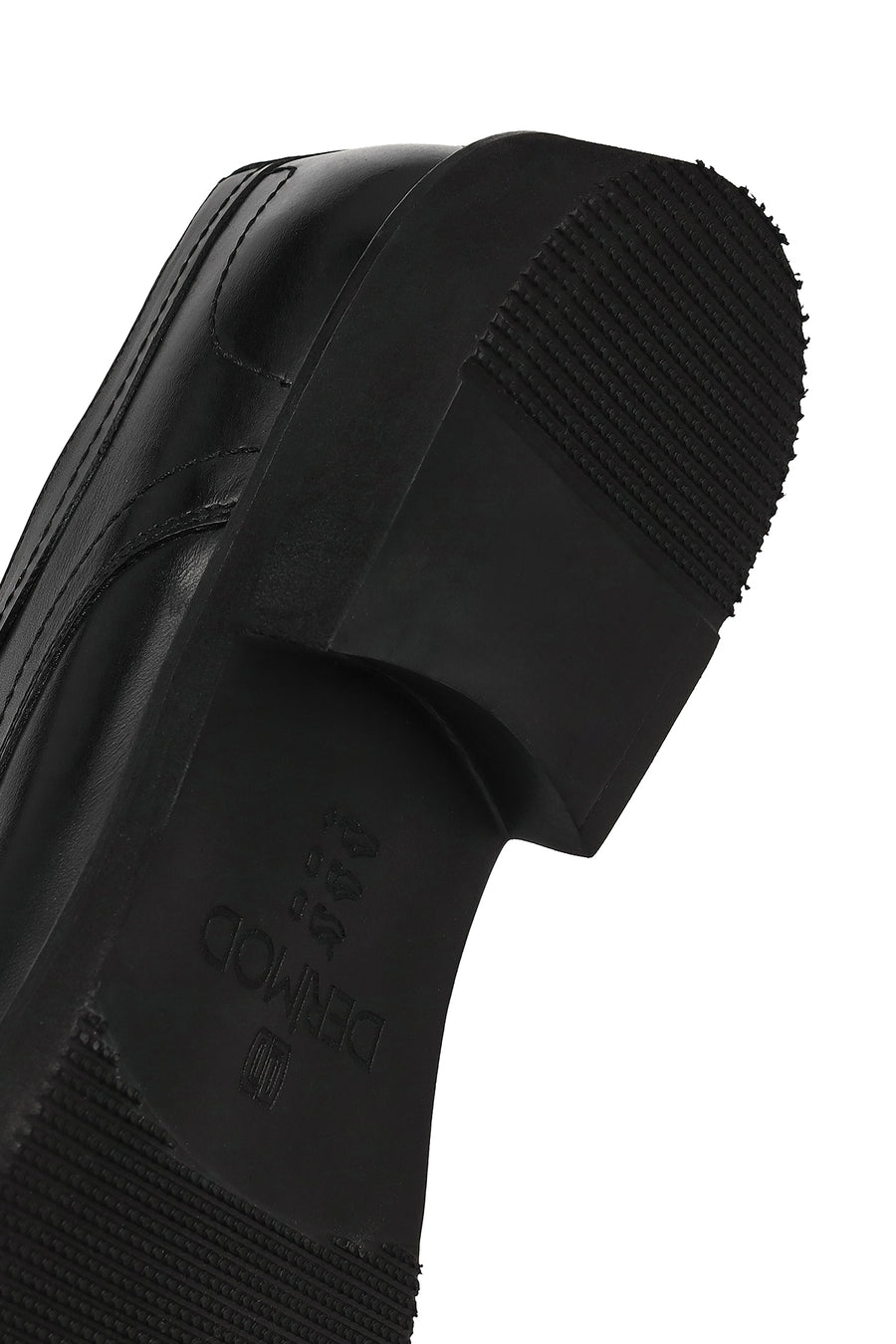 Men's Black Laced Leather Classic Shoes