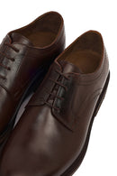 Men's Brown Laced Leather Classic Shoes | Derimod