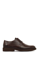 Men's Brown Laced Leather Classic Shoes | Derimod