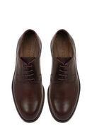 Men's Brown Laced Leather Classic Shoes | Derimod
