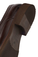 Men's Brown Laced Leather Classic Shoes | Derimod