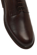 Men's Brown Laced Leather Classic Shoes | Derimod