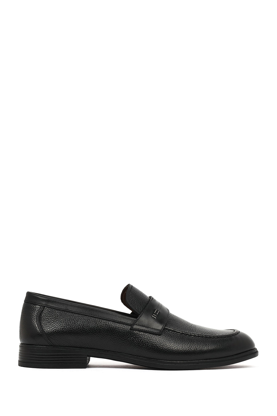 Men's Black Leather Classic Loafer 26SFD6015FT | Derimod