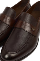 Men's Brown Leather Classic Loafer | Derimod